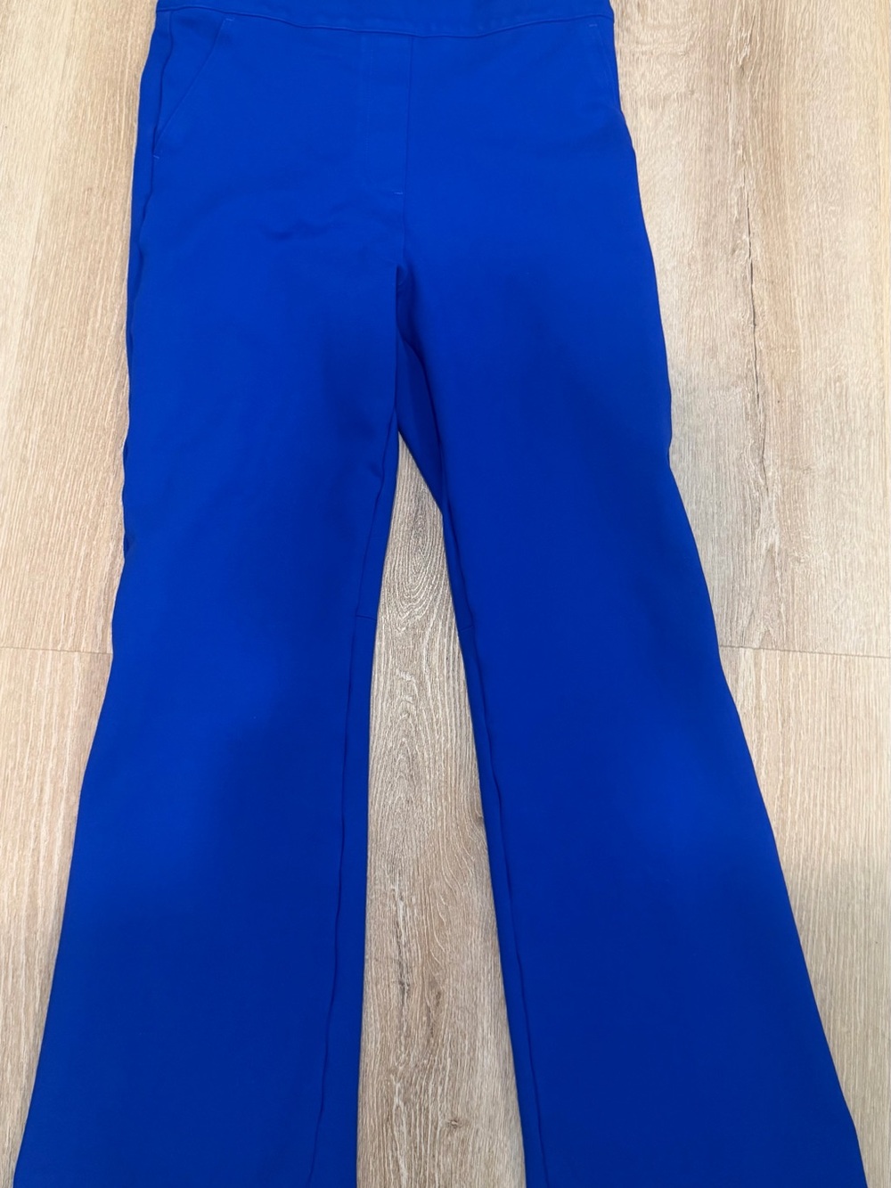 SPANX Cobalt Blue Boot Cut Flare Pants